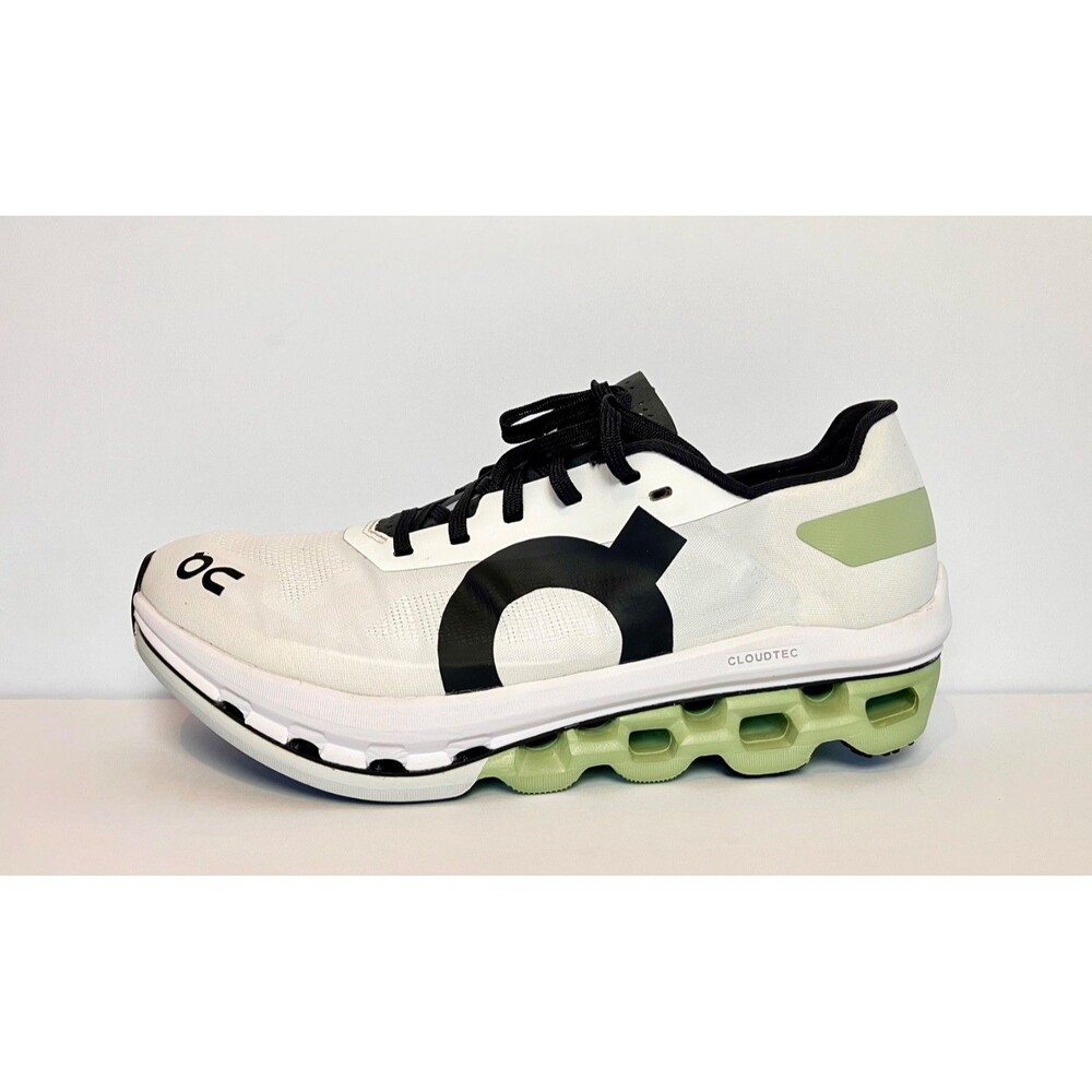 On Cloudtec Women's White and Light Green Running Shoe Never Worn. NEW IN BOX